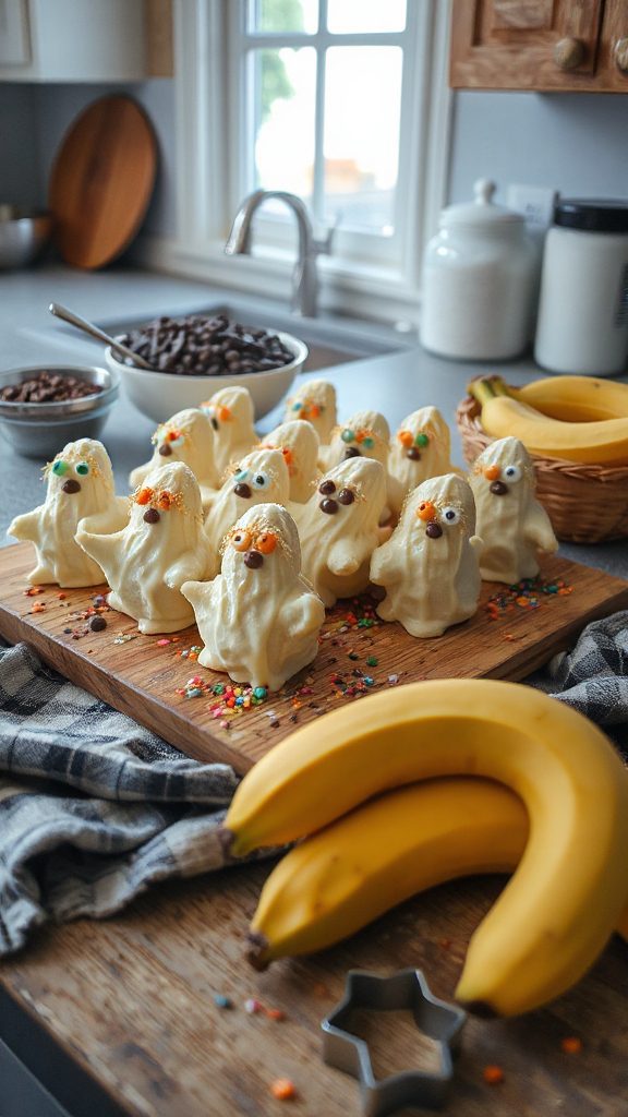 ghostly banana treat recipe