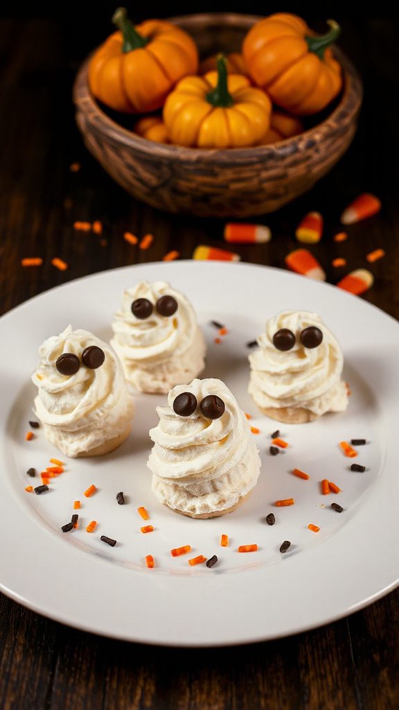 ghostly halloween banana snacks