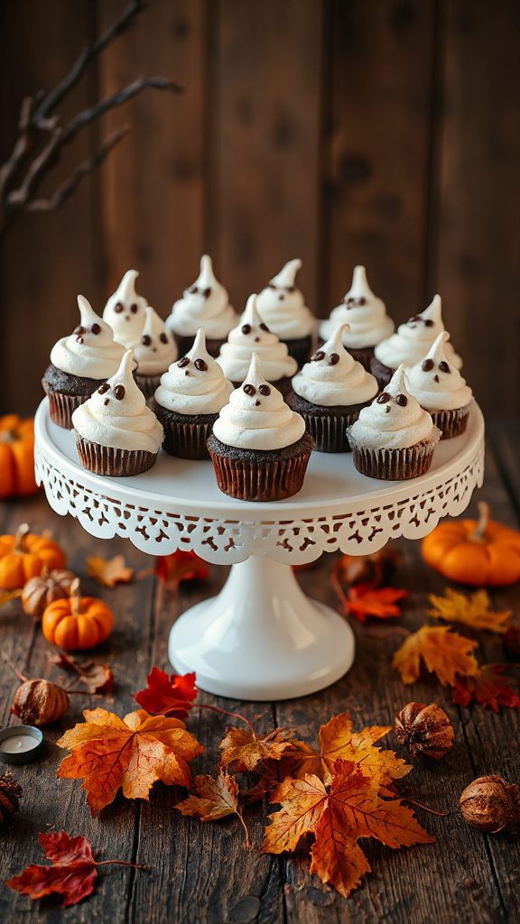 ghostly halloween dessert treats
