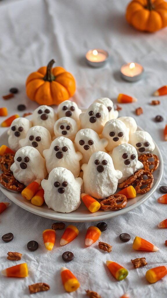 ghostly halloween dessert treats
