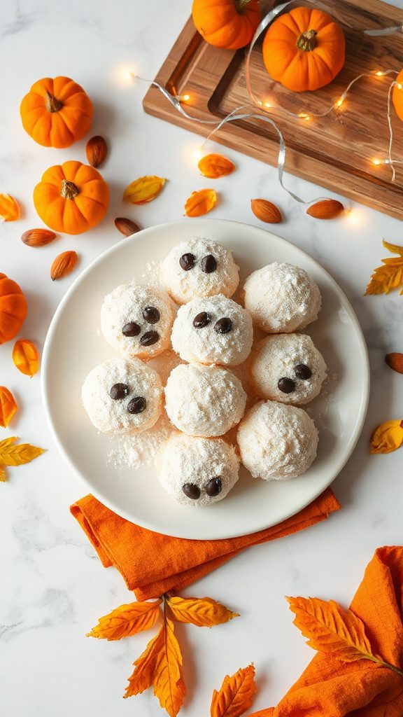 ghostly healthy halloween treats