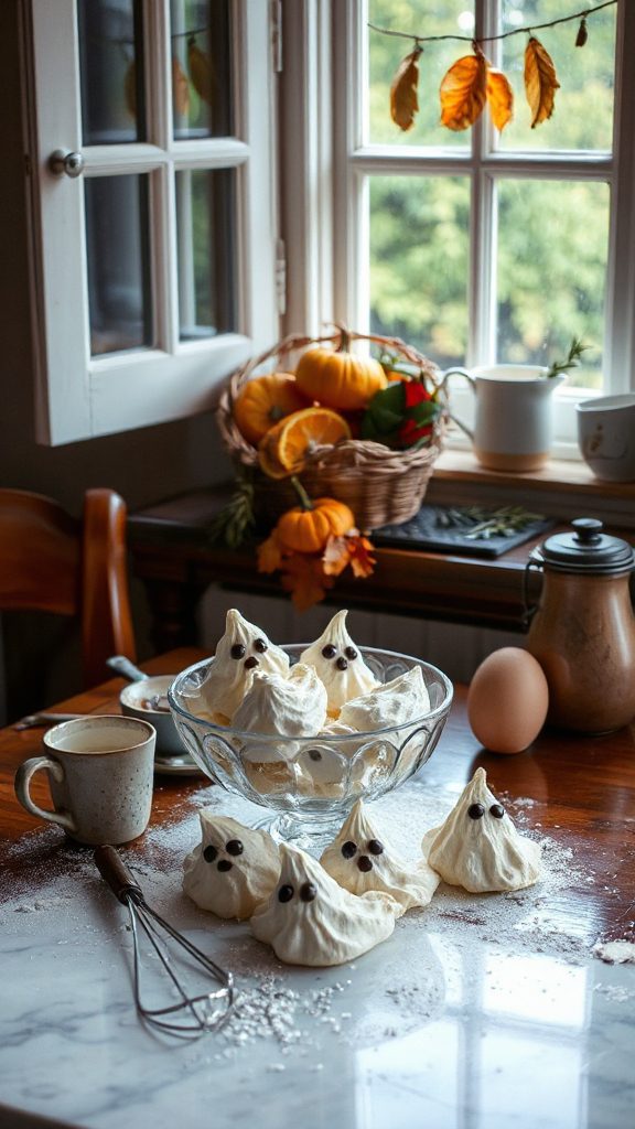 ghostly meringue cookie recipe