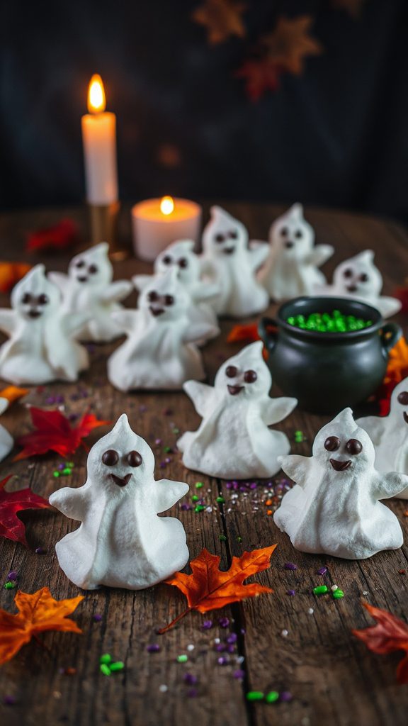 ghostly meringue cookie recipe