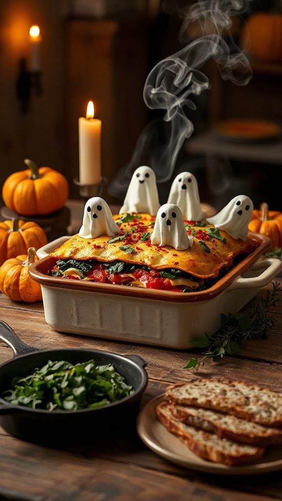ghostly vegetarian lasagna recipe