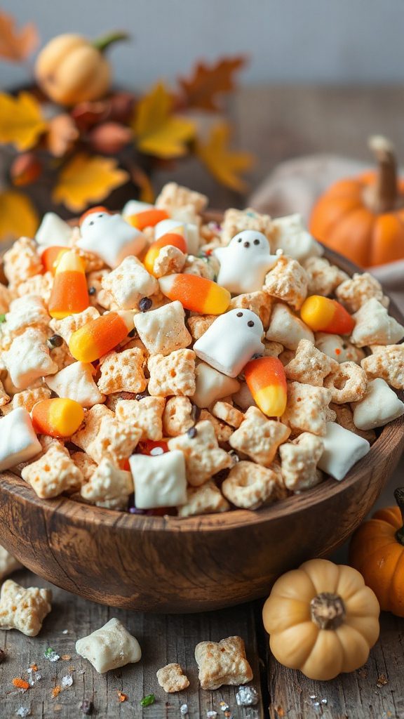 ghostly white chocolate treats