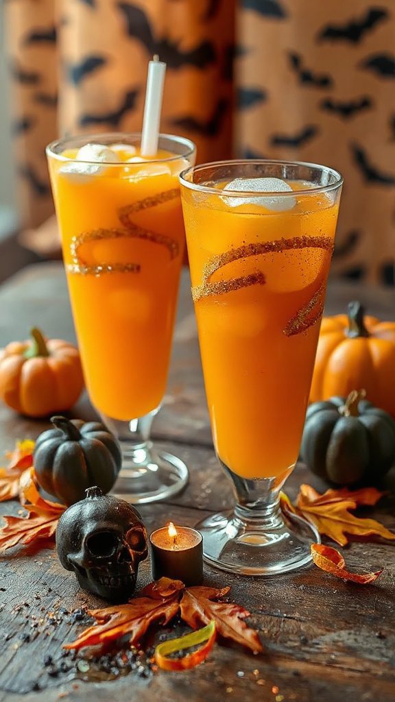 ghoulish halloween cocktail recipe