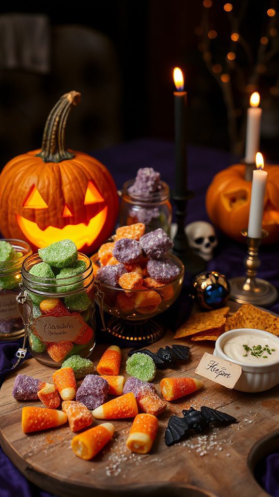ghoulish halloween ghost gummies