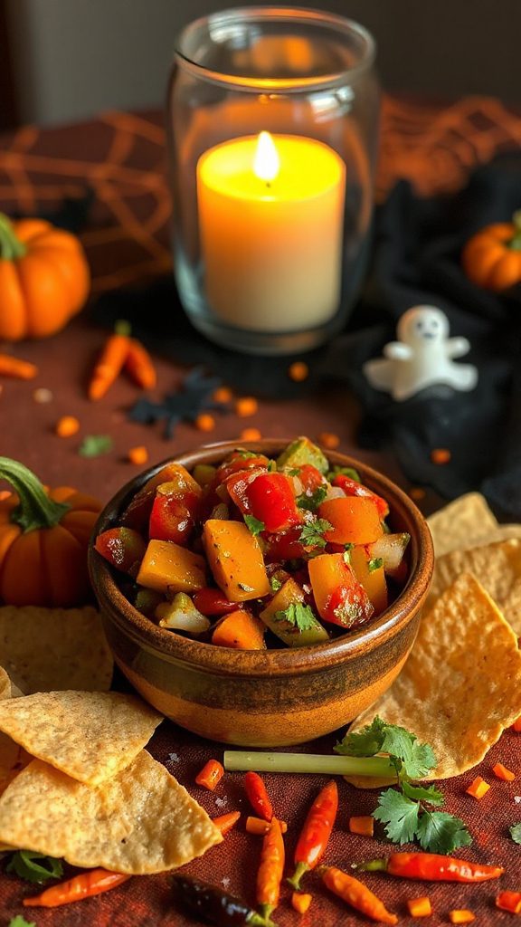 ghoulishly good spicy salsa