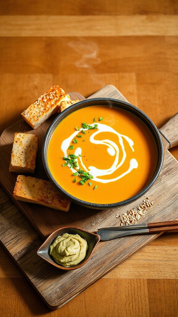 ginger tofu pumpkin stew