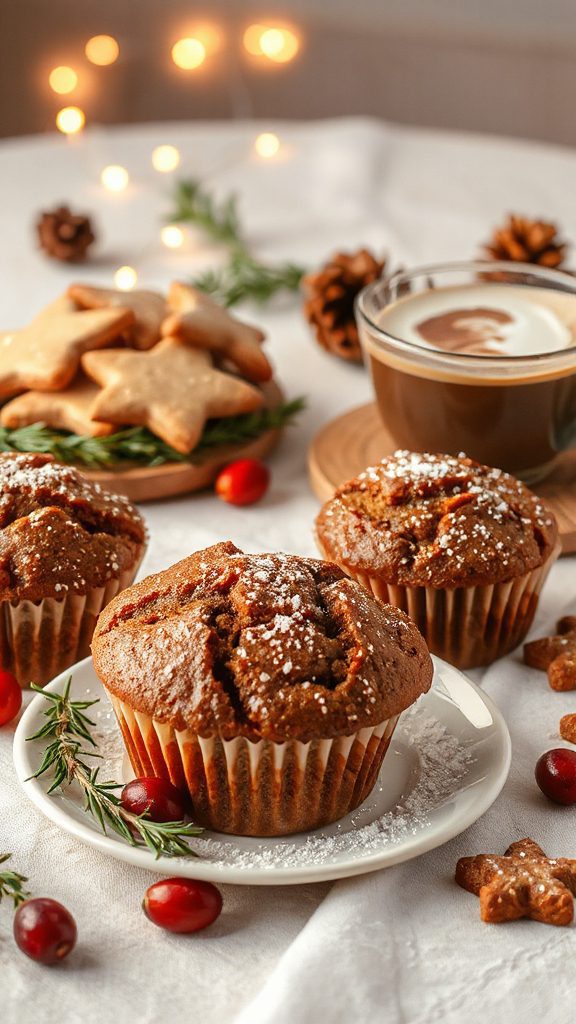 gingerbread coffee muffins recipe