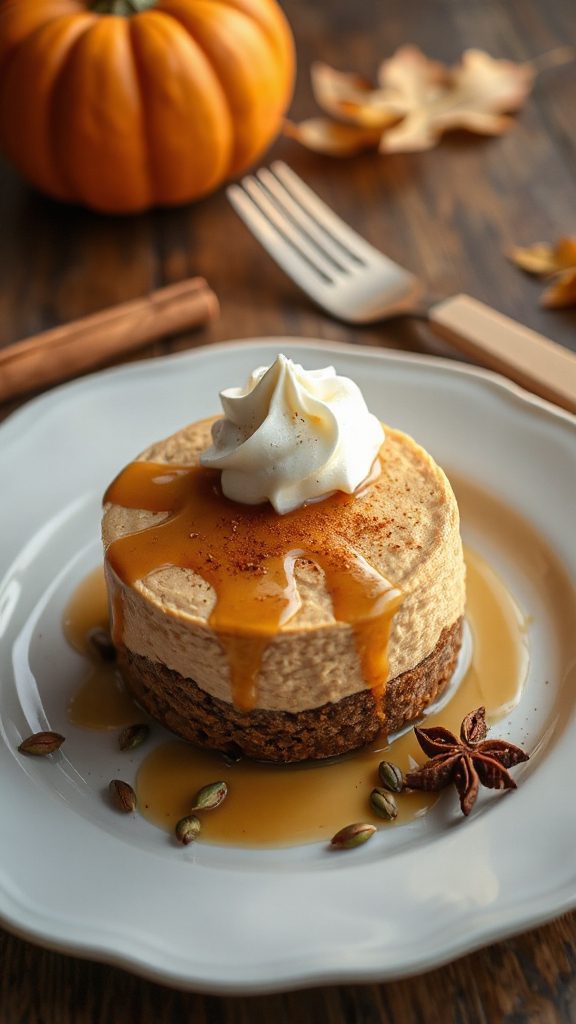 gingerbread pumpkin cheesecake recipe