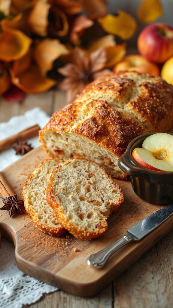 gluten free apple cinnamon bread
