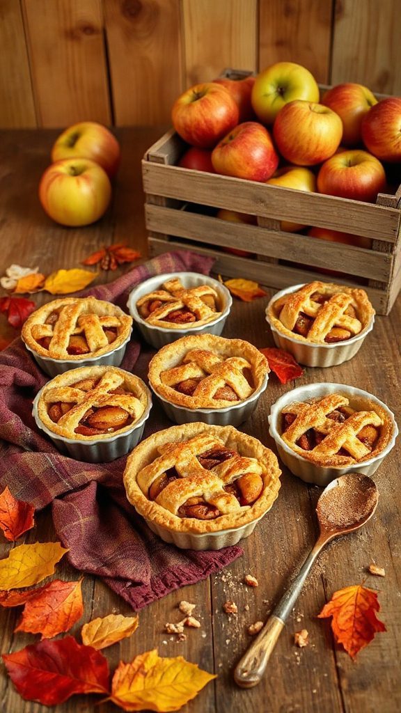 gluten free mini apple pies
