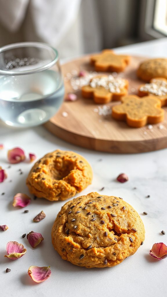 gluten free pumpkin chia treats