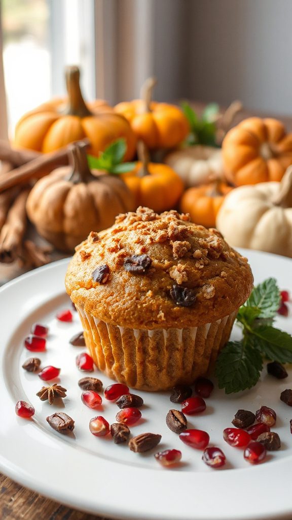 gluten free pumpkin ginger muffins