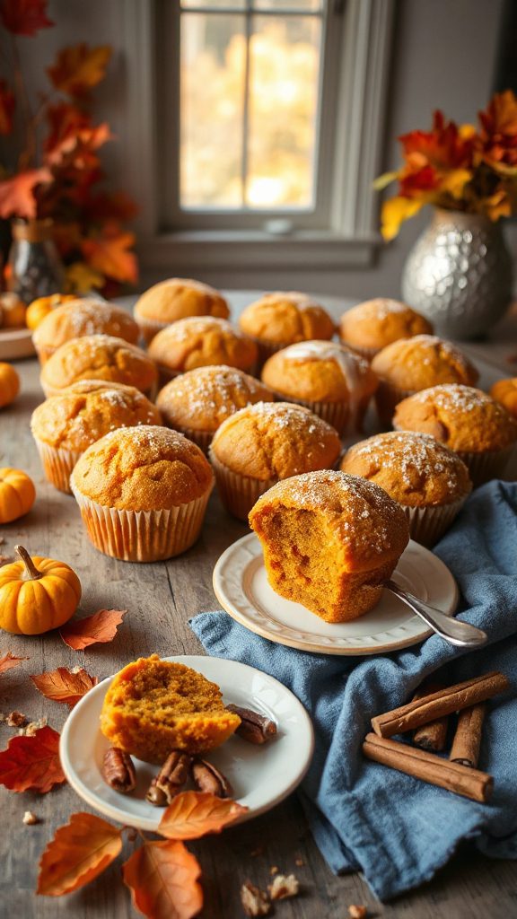 gluten free pumpkin spice muffins