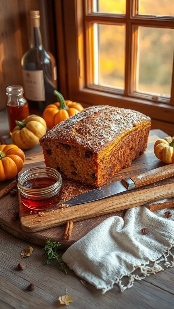 gluten free vegan pumpkin bread