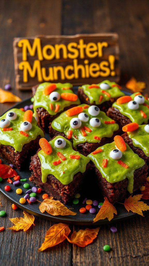 gooey monster brownies recipe