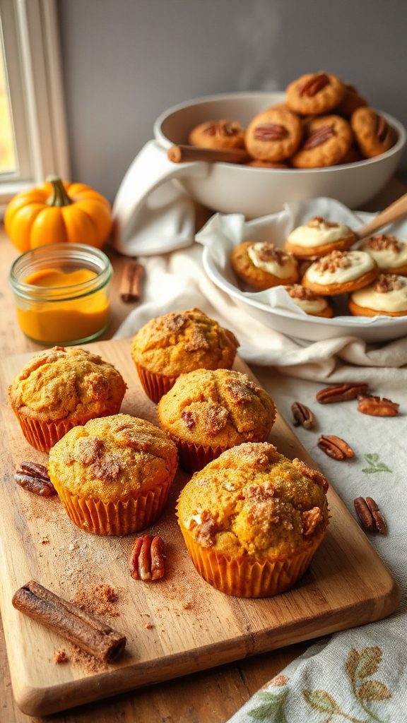 grain free pumpkin spice muffins
