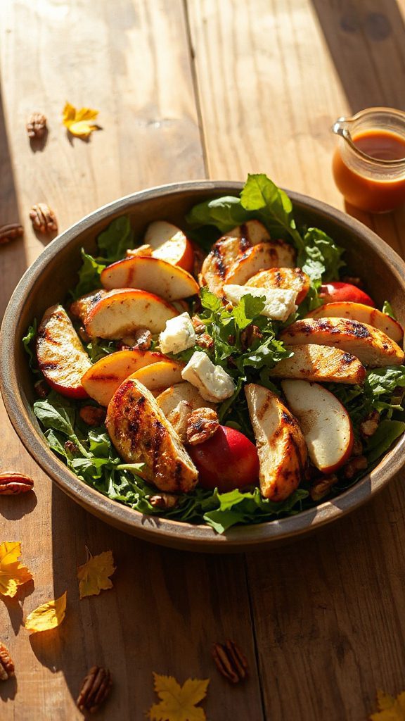 grilled chicken apple salad