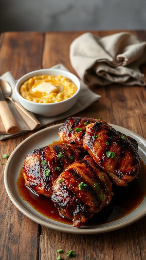 grilled chipotle butter chicken