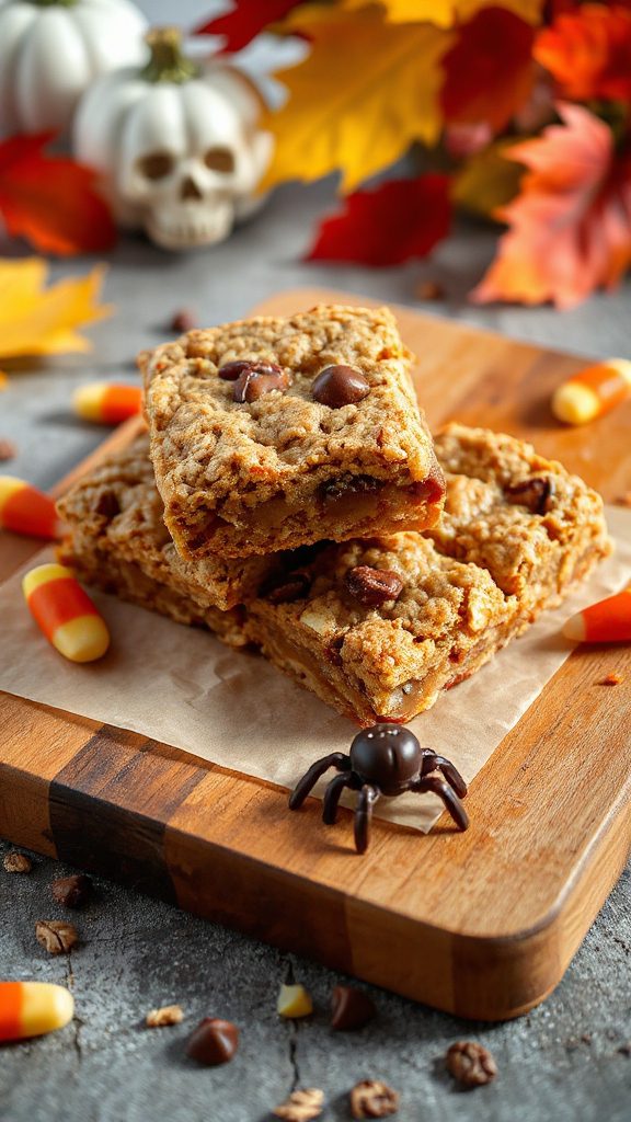 halloween cookie bars recipe