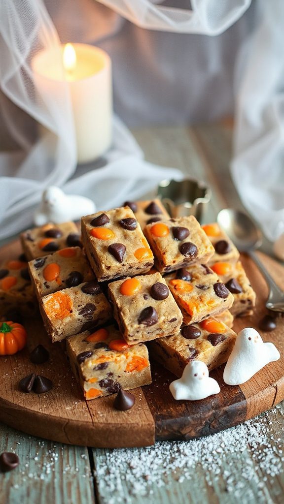 halloween cookie dough fudge