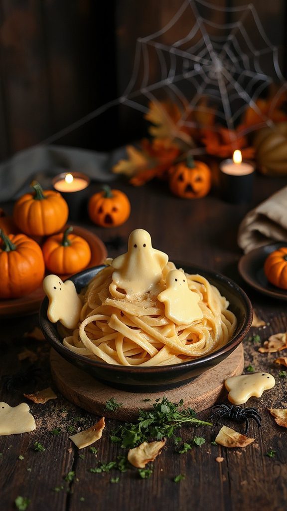 halloween ghost pasta recipe