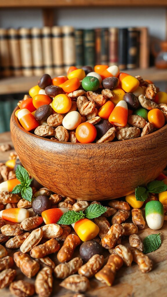 halloween inspired snack mix