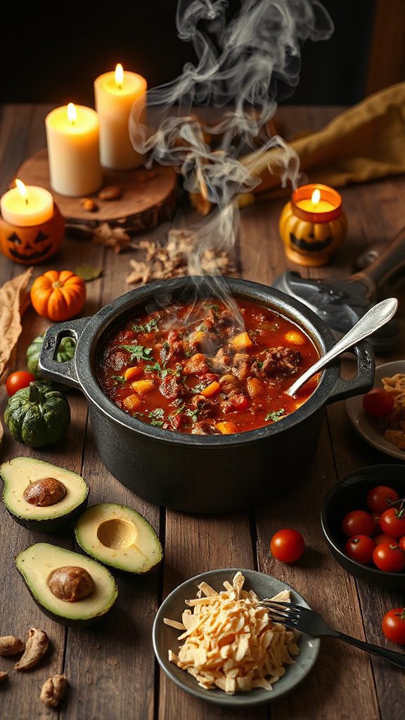 halloween keto chili delight