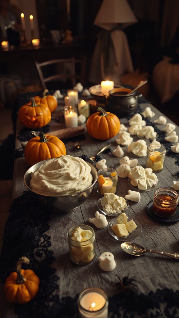 halloween mashed potato bar