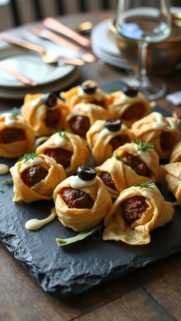 halloween meatball appetizer recipe