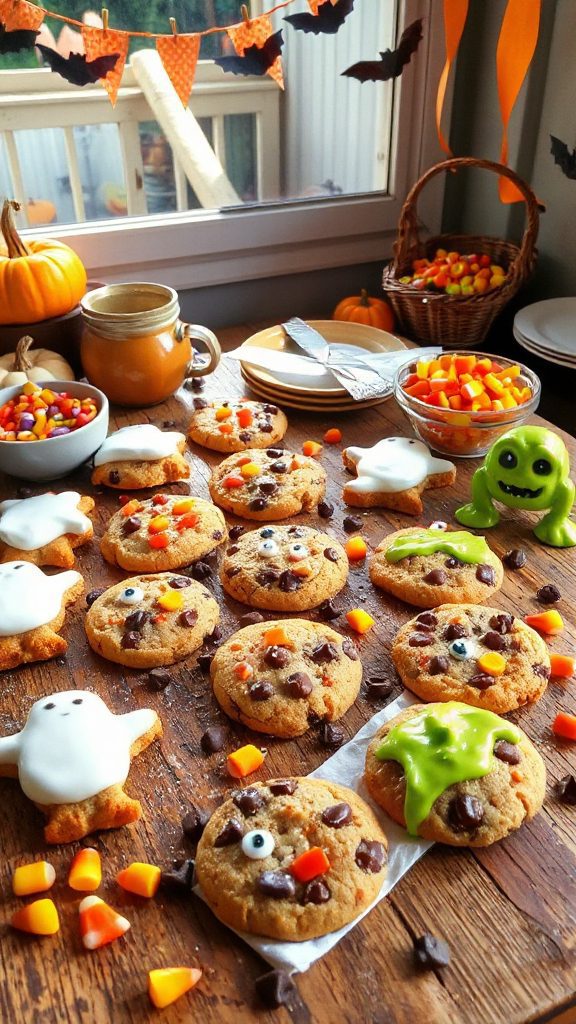 halloween monster cookie delight
