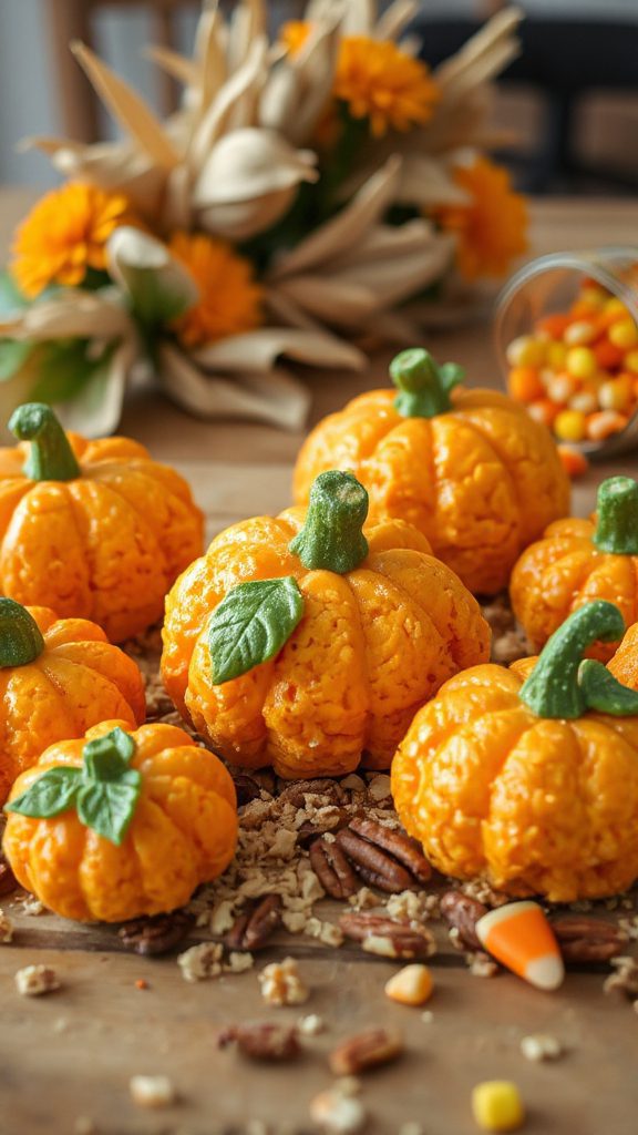 halloween pumpkin dessert treats