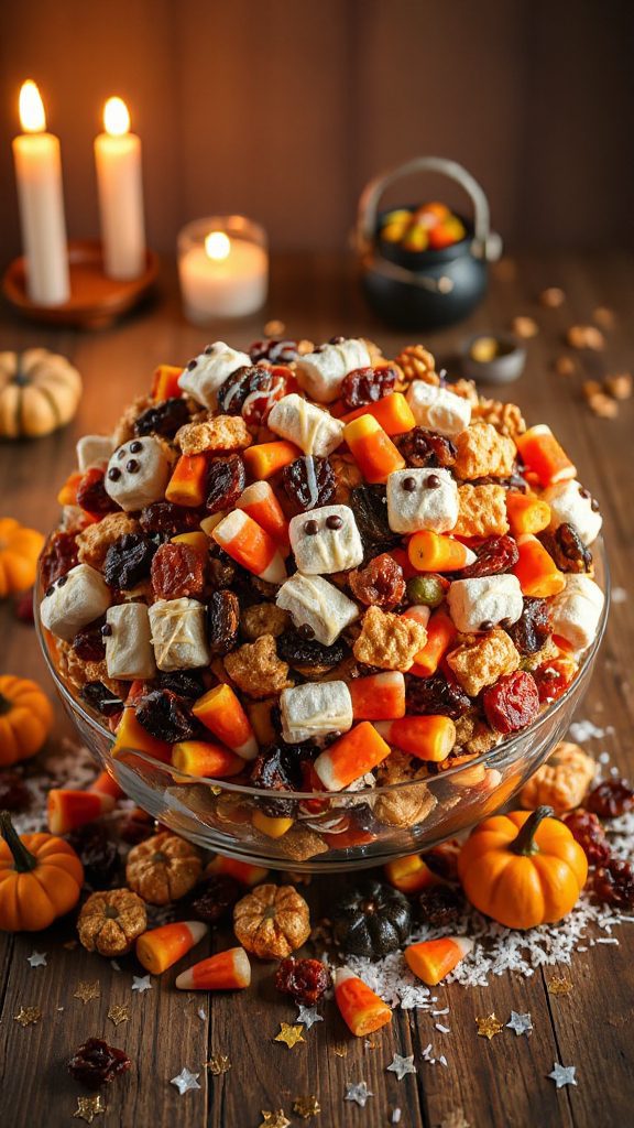 halloween snack mix delight