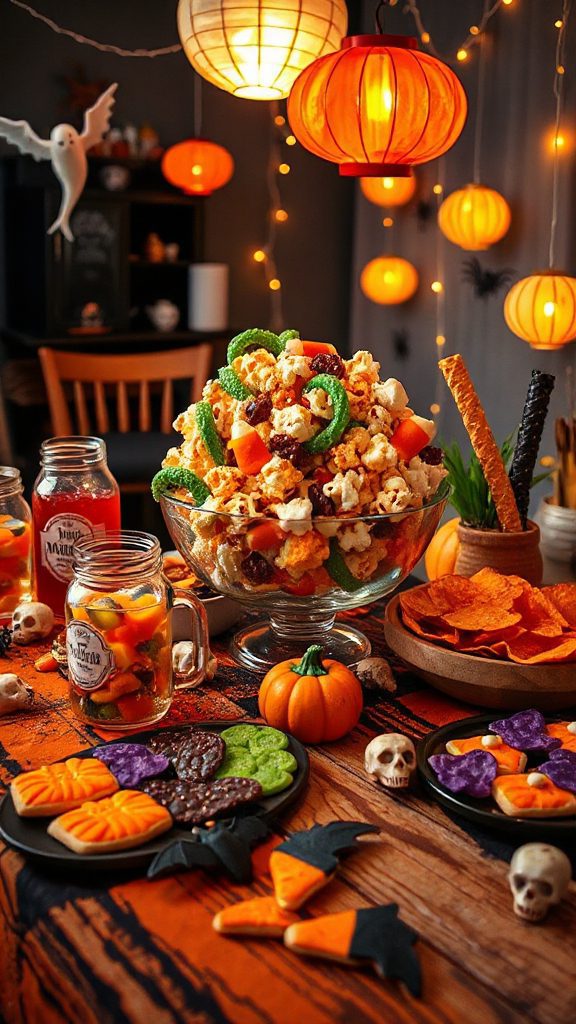 halloween snack mix recipe