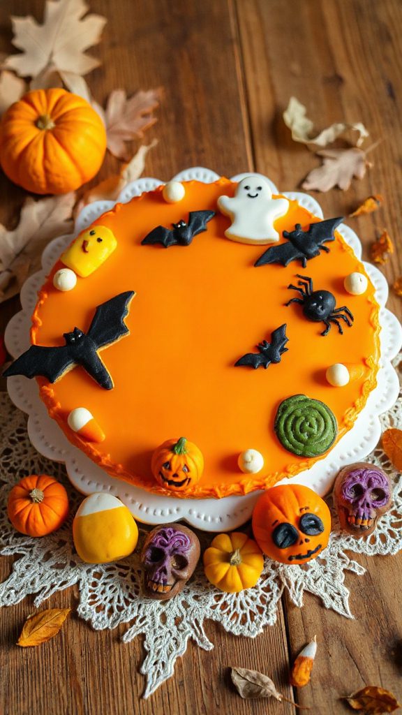 halloween sugar cookie cake