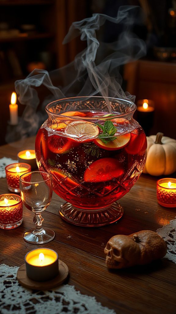 halloween themed apple punch recipe