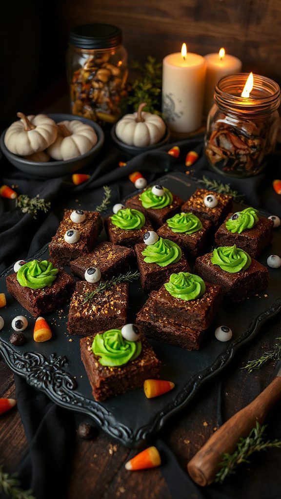 halloween themed brownies recipe