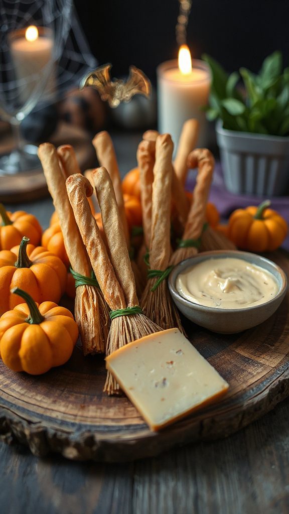 halloween themed cheese snacks