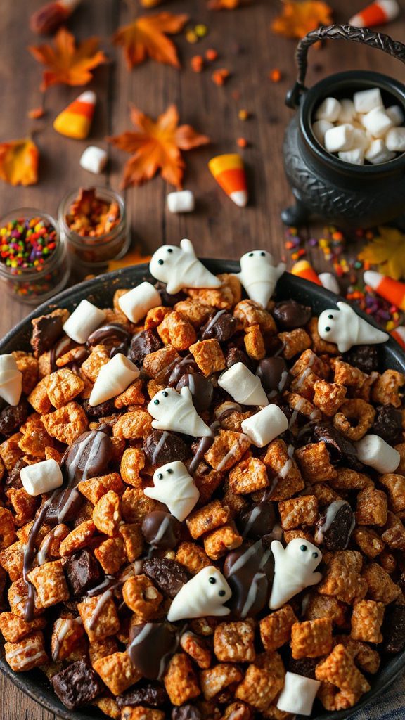 halloween themed chocolate treat