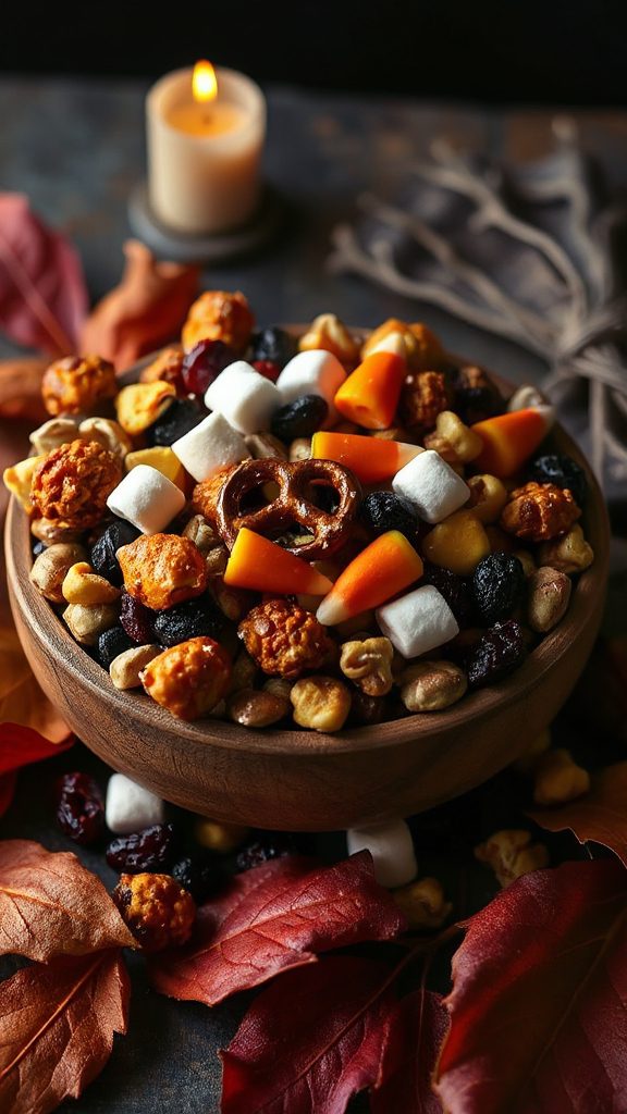 halloween themed snack mix