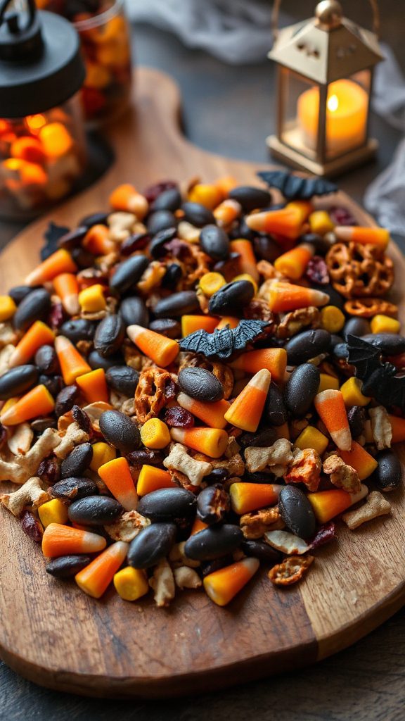 halloween themed trail mix recipe