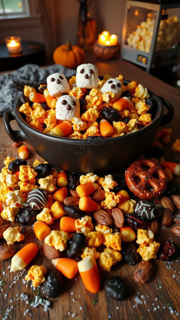 halloween trail mix delight
