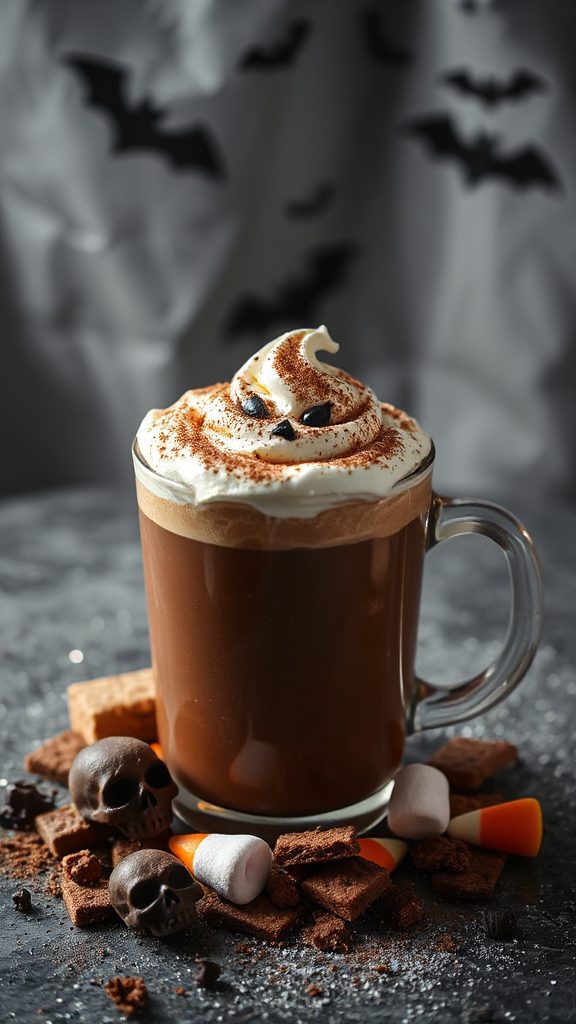 haunted hot chocolate coffee