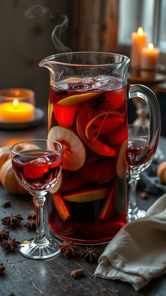 haunting autumn pear cocktail