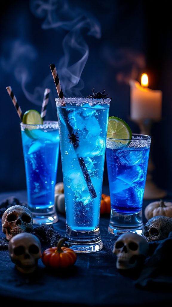 hauntingly beautiful halloween cocktail