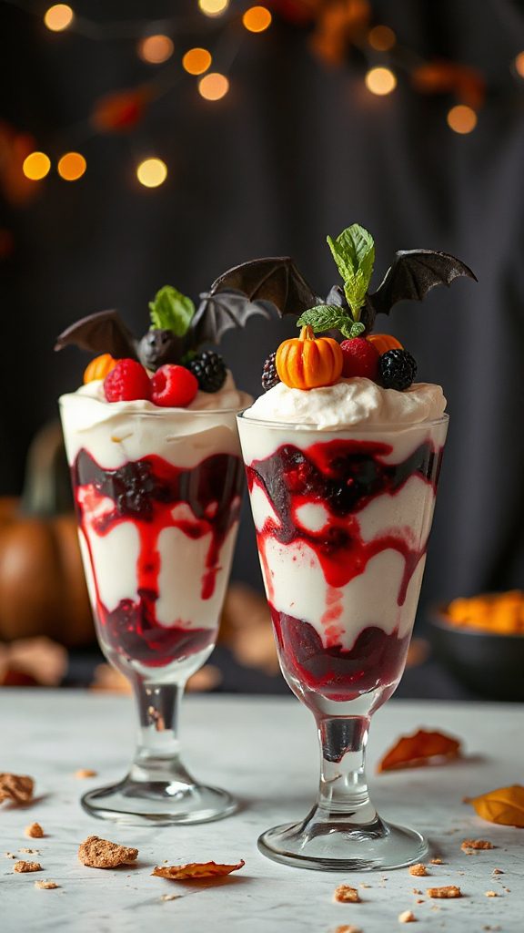 hauntingly delicious berry parfait