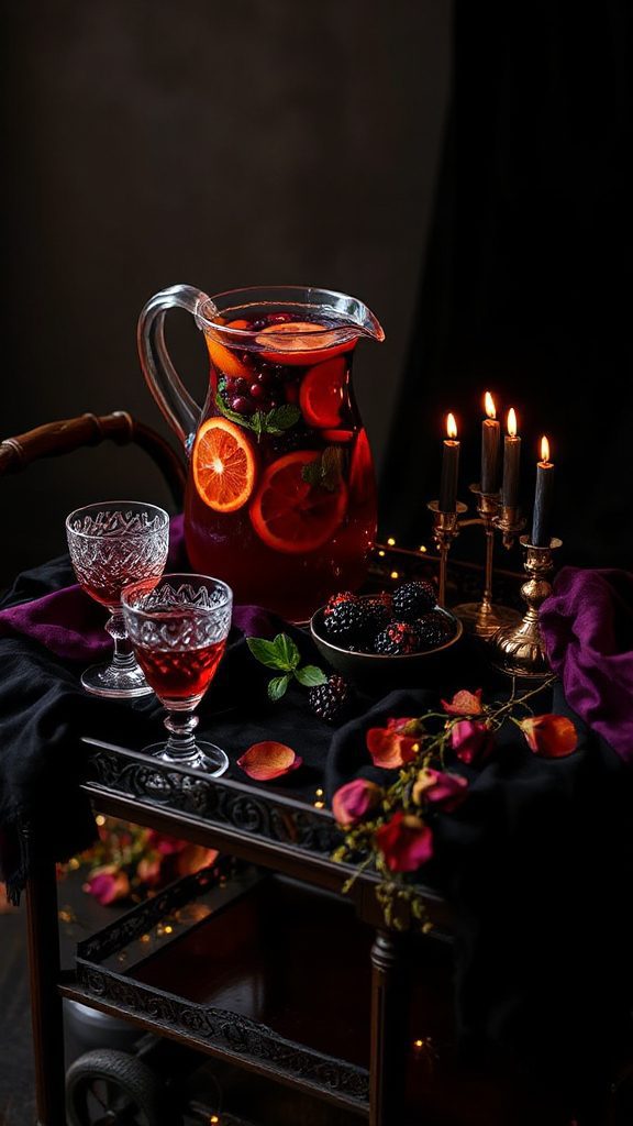 hauntingly delicious halloween cocktail