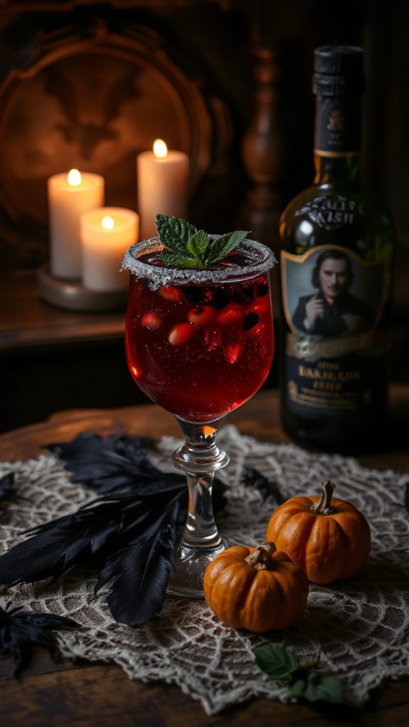 hauntingly delicious halloween cocktail